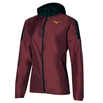 Cazadoras Mizuno Hoody Mujer - Vino - Chile M487TGOURJ